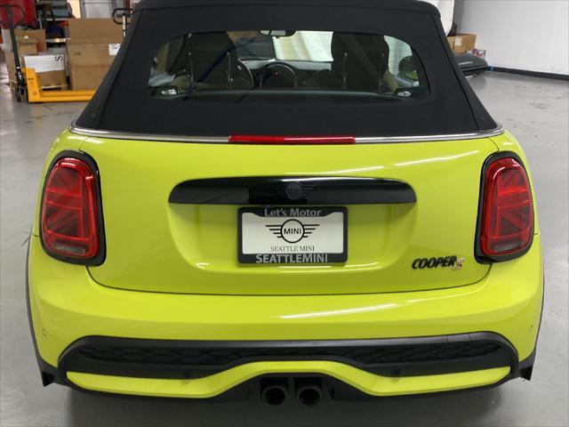 used 2022 MINI Convertible car, priced at $26,496