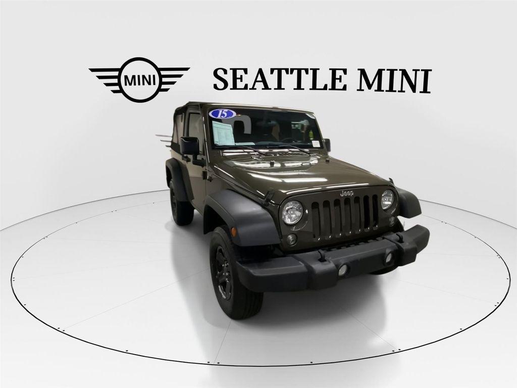 used 2015 Jeep Wrangler car, priced at $17,998