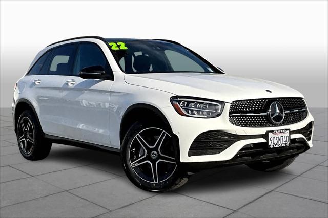 used 2022 Mercedes-Benz GLC 300 car, priced at $31,998