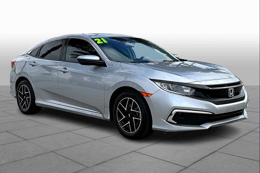 used 2021 Honda Civic car, priced at $19,399