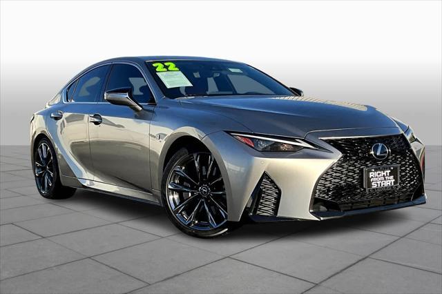 used 2022 Lexus IS 350 car, priced at $39,217