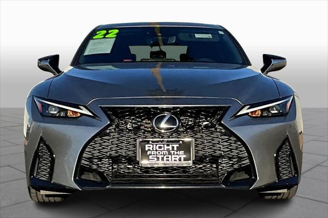 used 2022 Lexus IS 350 car, priced at $39,217