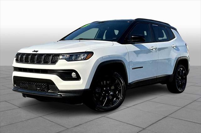 used 2023 Jeep Compass car, priced at $25,500