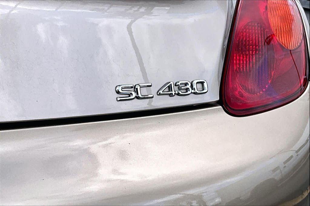 used 2002 Lexus SC 430 car, priced at $17,997
