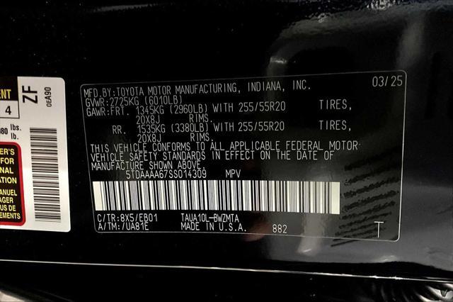 new 2025 Lexus TX 350 car, priced at $62,625