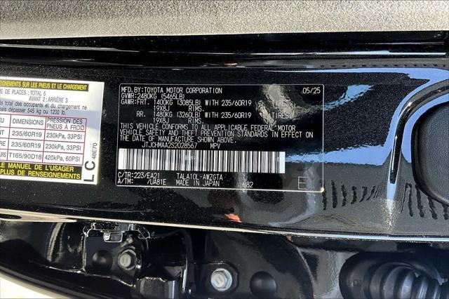 new 2025 Lexus RX 350 car, priced at $55,689