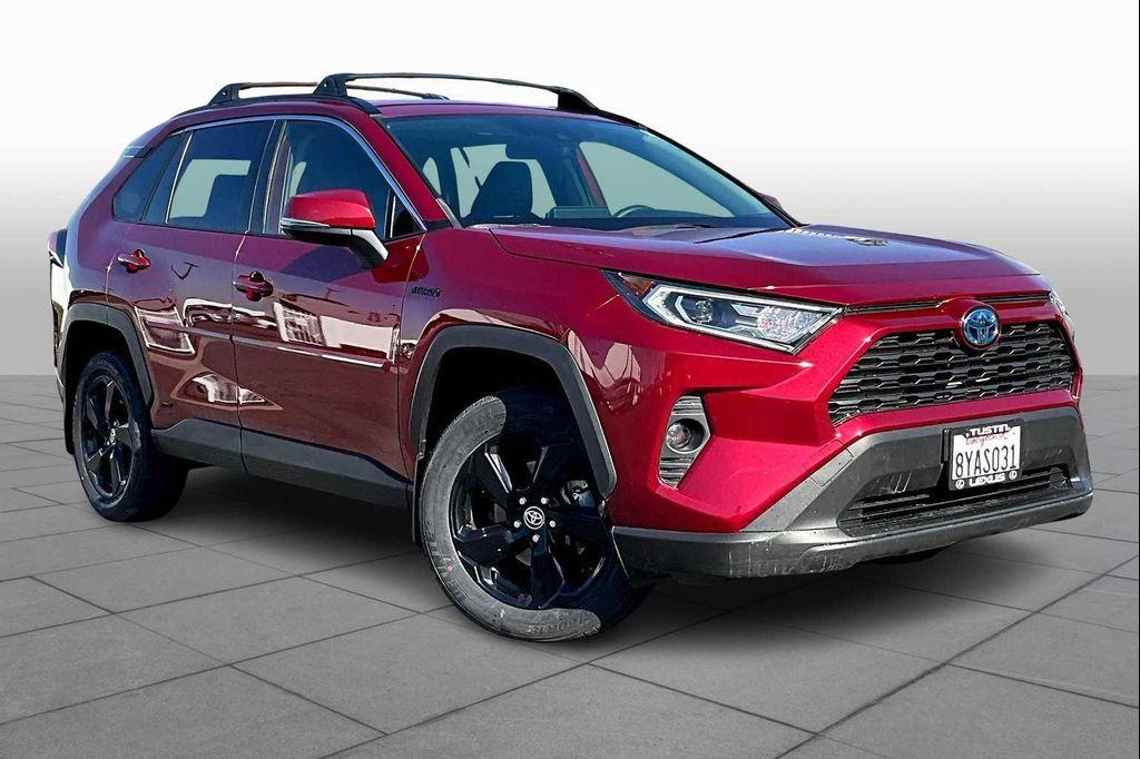 used 2021 Toyota RAV4 Hybrid car, priced at $29,995