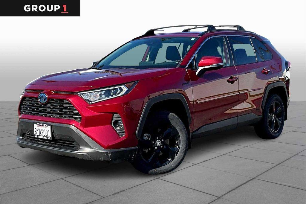 used 2021 Toyota RAV4 Hybrid car, priced at $33,195