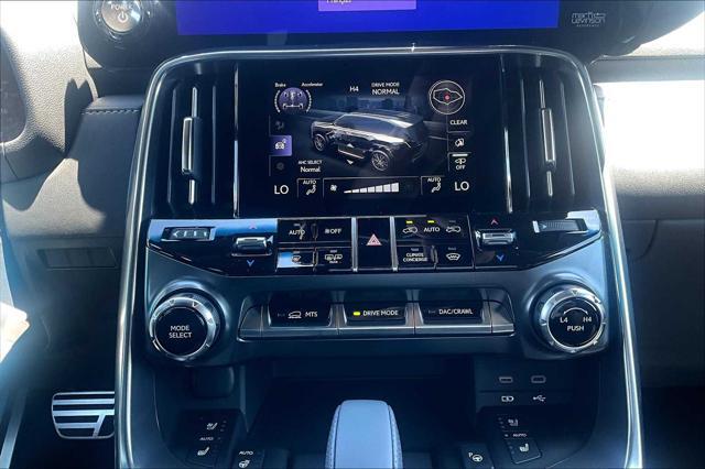 new 2025 Lexus LX 700h car, priced at $121,010