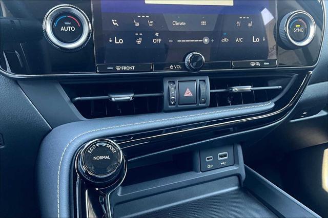 new 2025 Lexus NX 350h car, priced at $49,755