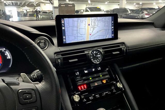 used 2025 Lexus IS 350 car, priced at $49,300