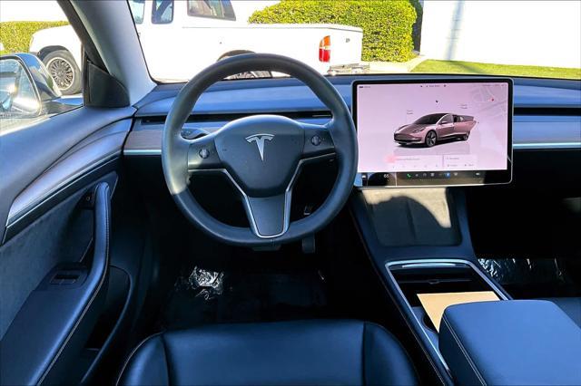 used 2023 Tesla Model 3 car, priced at $25,498