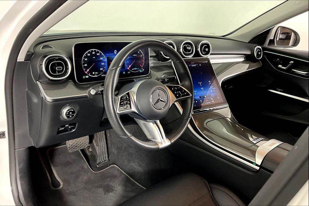 used 2022 Mercedes-Benz C-Class car, priced at $34,995