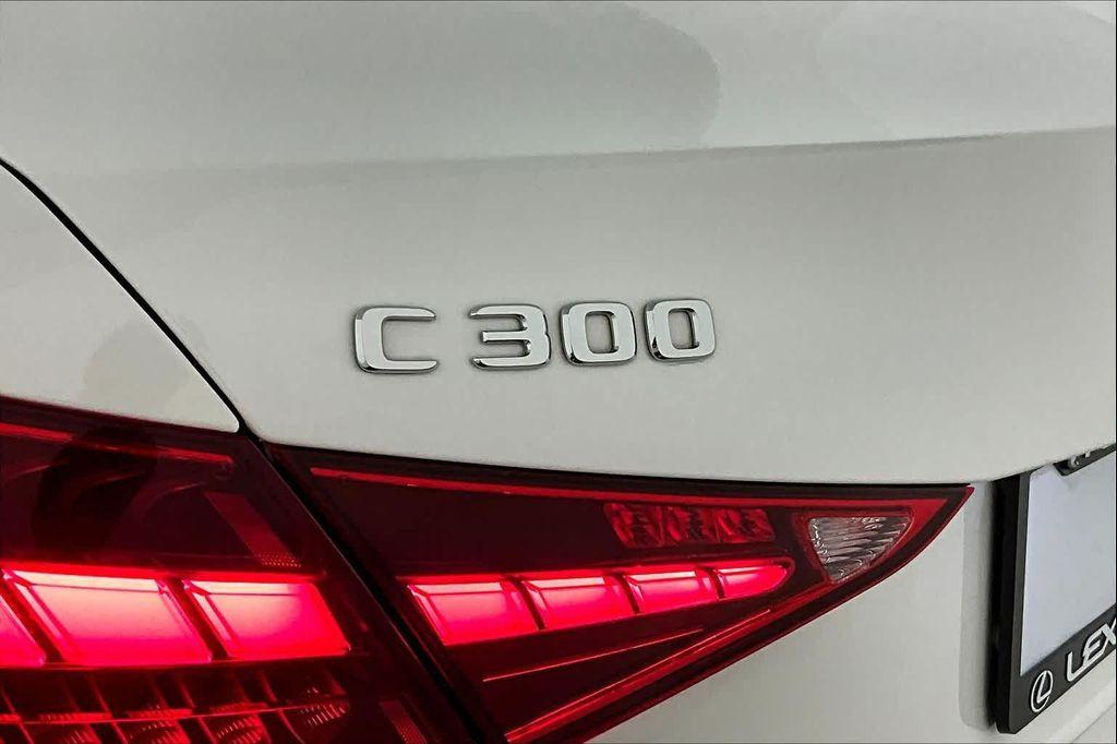 used 2022 Mercedes-Benz C-Class car, priced at $34,995