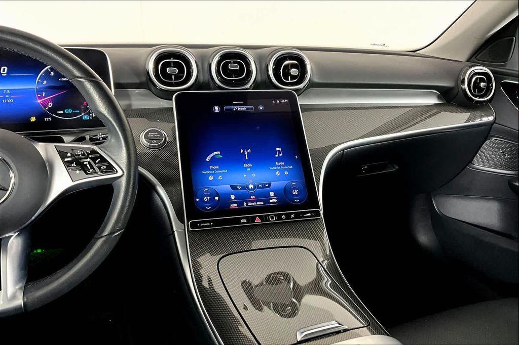 used 2022 Mercedes-Benz C-Class car, priced at $34,995