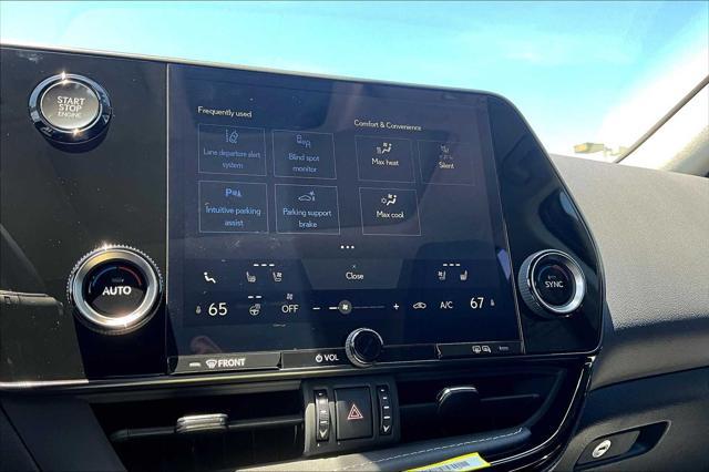 new 2025 Lexus NX 350 car, priced at $48,695
