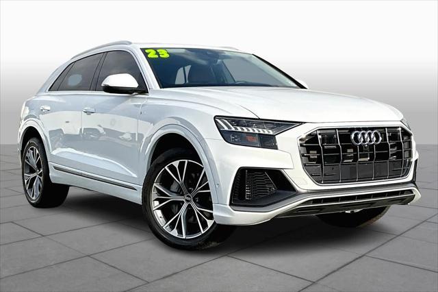 used 2023 Audi Q8 car, priced at $67,388