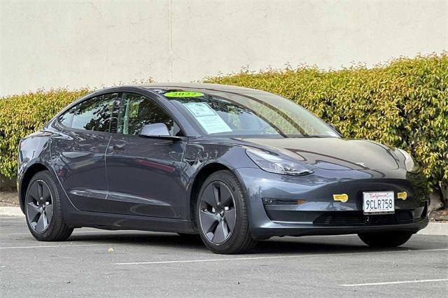 used 2022 Tesla Model 3 car, priced at $30,900