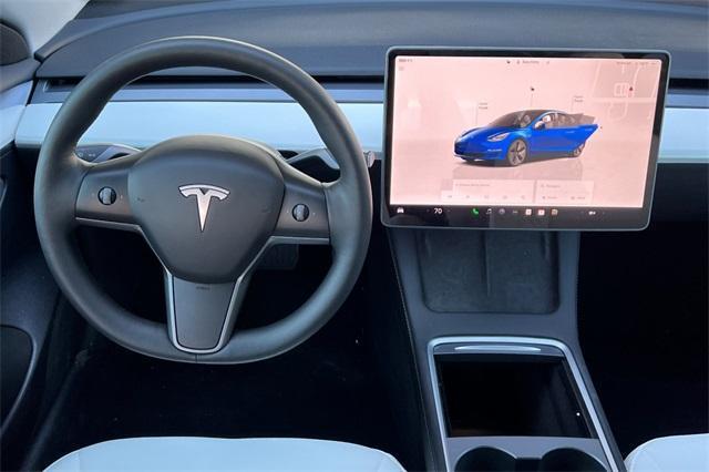 used 2023 Tesla Model 3 car, priced at $28,000