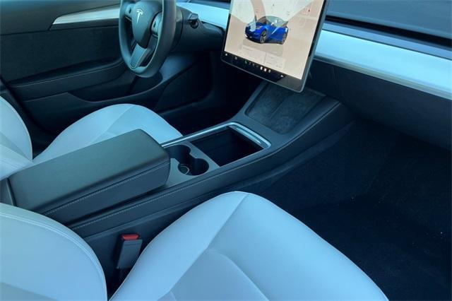 used 2023 Tesla Model 3 car, priced at $28,000