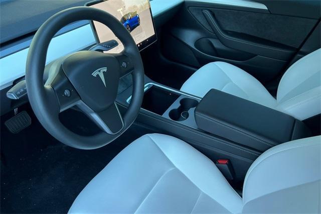 used 2023 Tesla Model 3 car, priced at $28,000