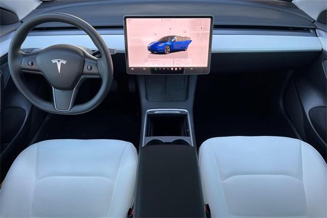 used 2023 Tesla Model 3 car, priced at $28,000