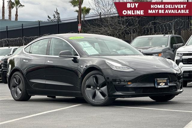 used 2018 Tesla Model 3 car, priced at $23,000