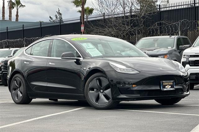 used 2018 Tesla Model 3 car, priced at $23,000