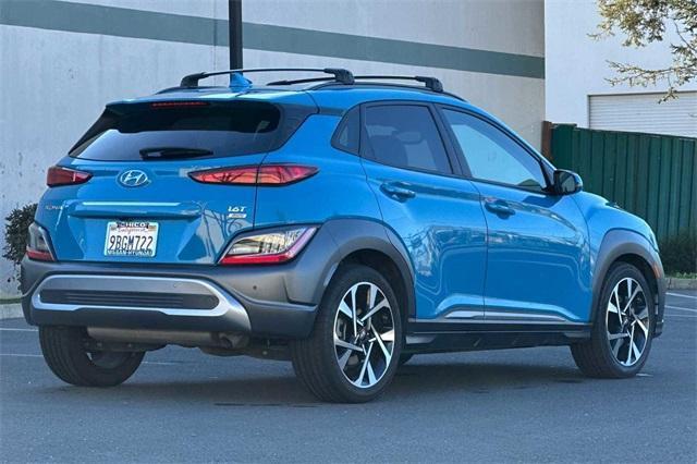 used 2022 Hyundai Kona car, priced at $22,000