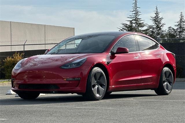 used 2023 Tesla Model 3 car, priced at $26,600