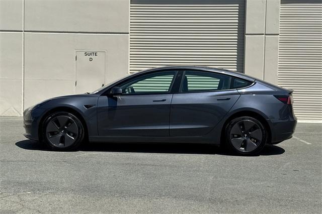 used 2023 Tesla Model 3 car, priced at $27,000