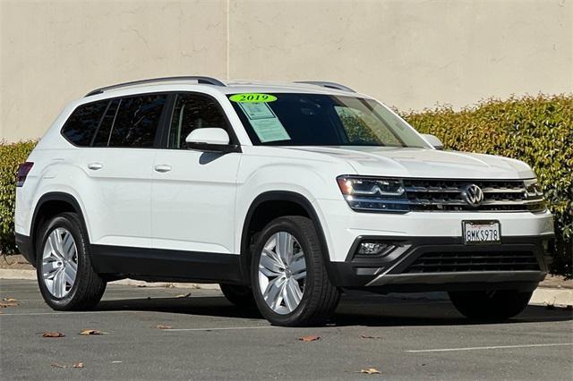 used 2019 Volkswagen Atlas car, priced at $21,900