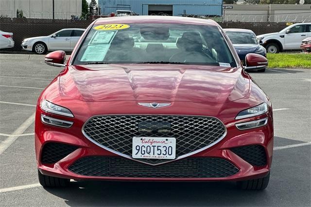 used 2023 Genesis G70 car, priced at $25,200