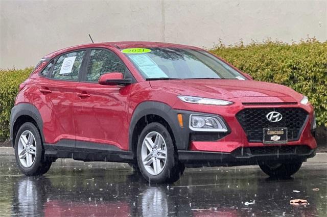 used 2021 Hyundai Kona car, priced at $15,000