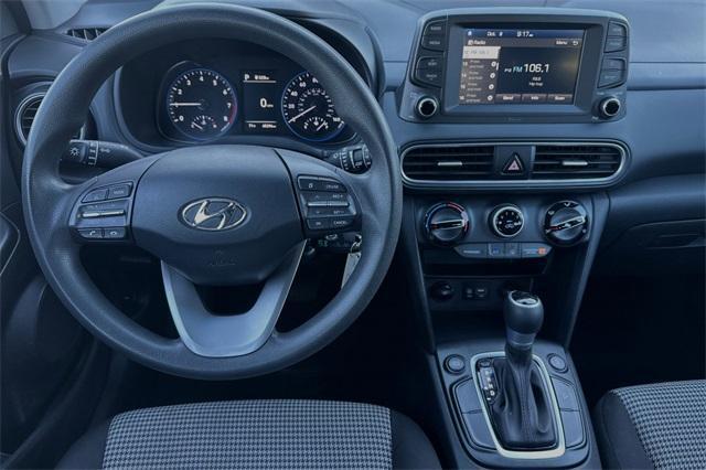 used 2021 Hyundai Kona car, priced at $15,000