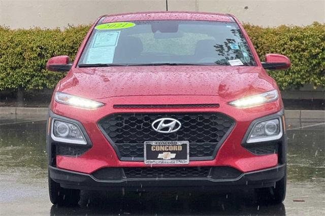 used 2021 Hyundai Kona car, priced at $15,000