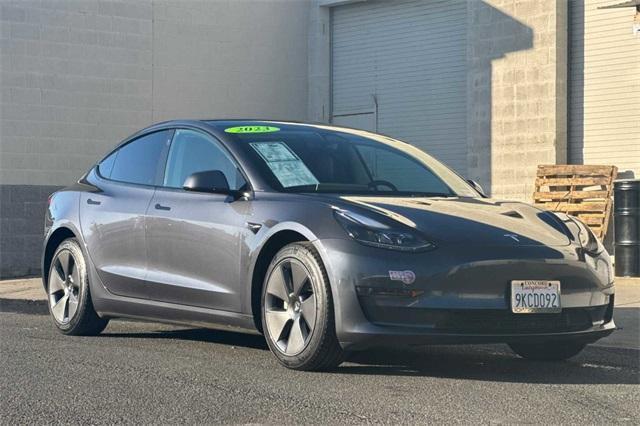 used 2023 Tesla Model 3 car, priced at $25,000