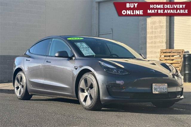 used 2023 Tesla Model 3 car, priced at $25,000