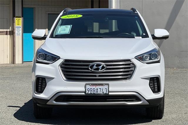 used 2018 Hyundai Santa Fe car, priced at $25,499
