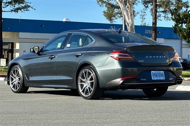 used 2023 Genesis G70 car, priced at $26,500