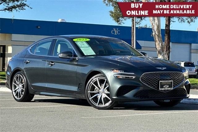 used 2023 Genesis G70 car, priced at $26,500