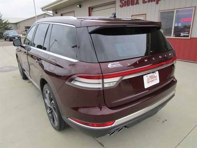 used 2021 Lincoln Aviator car, priced at $43,990