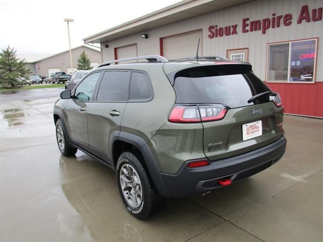 used 2021 Jeep Cherokee car, priced at $25,999