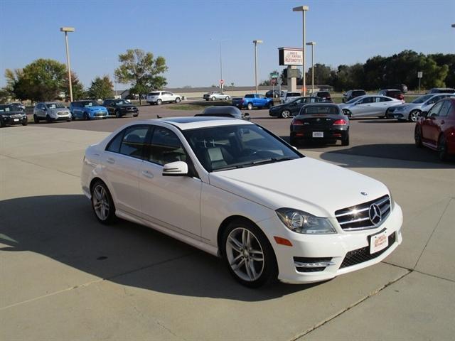 used 2014 Mercedes-Benz C-Class car, priced at $14,990