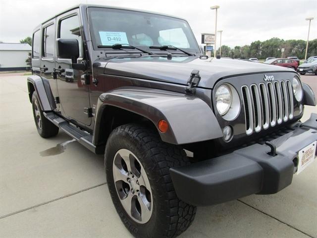 used 2016 Jeep Wrangler Unlimited car, priced at $18,690