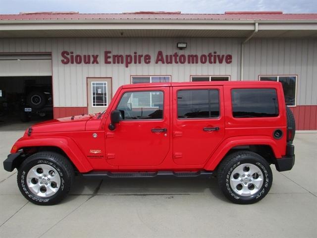 used 2015 Jeep Wrangler Unlimited car, priced at $20,990