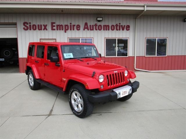 used 2015 Jeep Wrangler Unlimited car, priced at $20,990