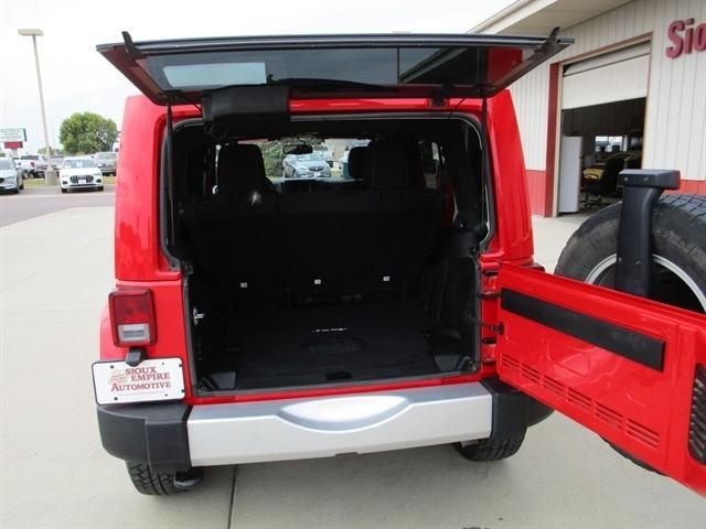 used 2015 Jeep Wrangler Unlimited car, priced at $20,990