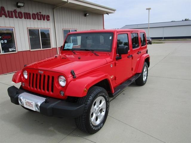 used 2015 Jeep Wrangler Unlimited car, priced at $20,990