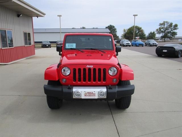 used 2015 Jeep Wrangler Unlimited car, priced at $20,990